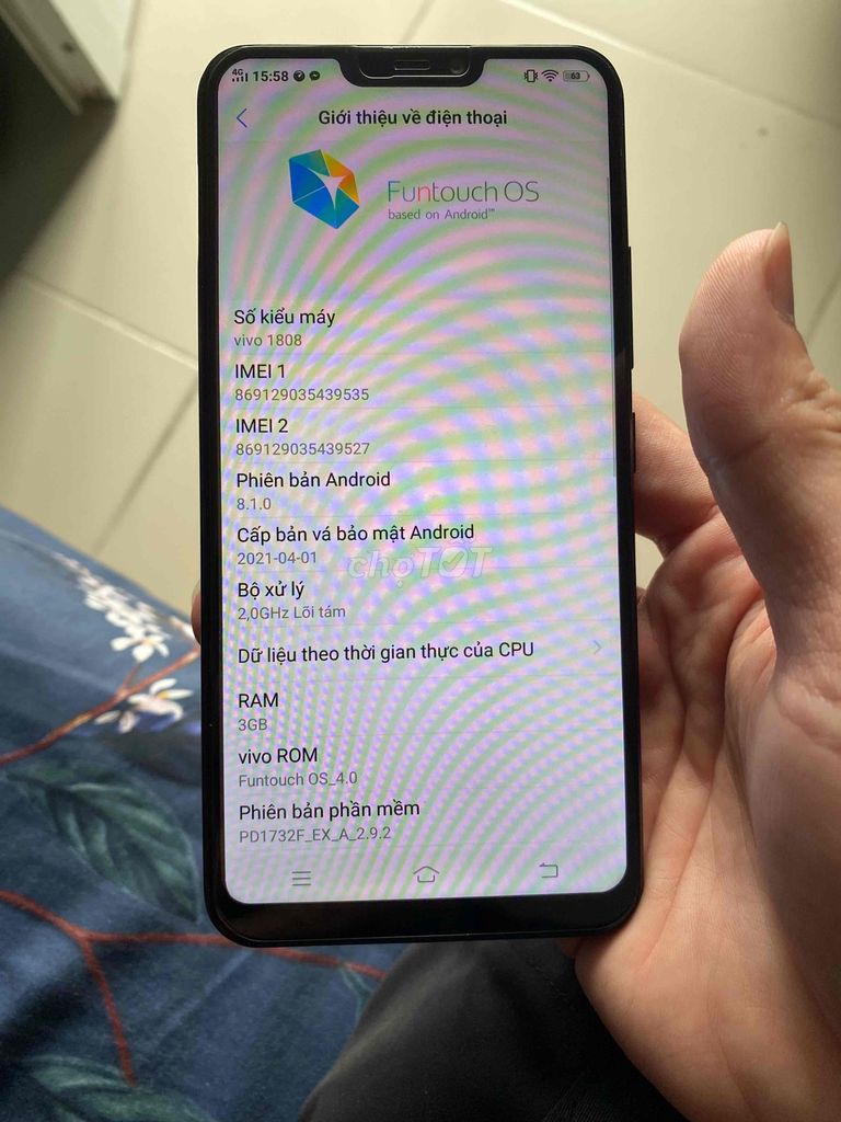 Vivo Y81 32GB Đen. Mua bán Điện thoại tại Quận Tân Phú Tp Hồ Chí Minh được đăng bởi Nam hình 1