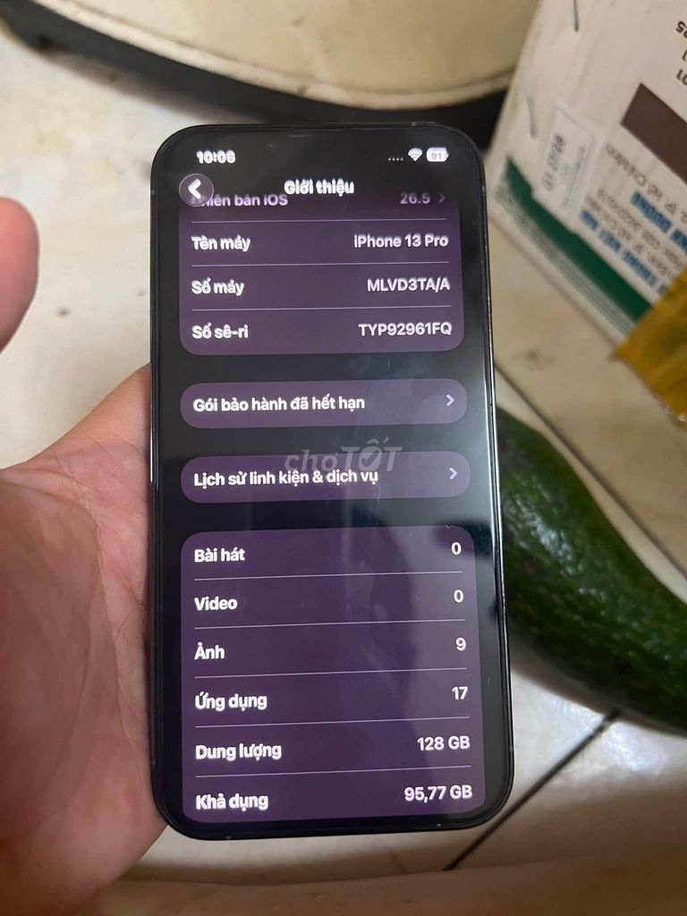 Apple iPhone 13 Pro 128GB Xanh xám. Mua bán Điện thoại tại Quận 1 Tp Hồ Chí Minh được đăng bởi Hội Đồ Điện Tử hình 1