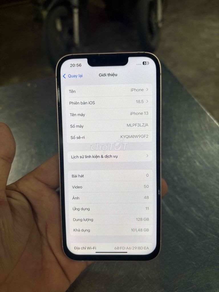 iPhone 13 128GB Hồng nhạt Mất Face ID. Mua bán Điện thoại tại Thành phố Thuận An Bình Dương được đăng bởi Như Trương hình 1
