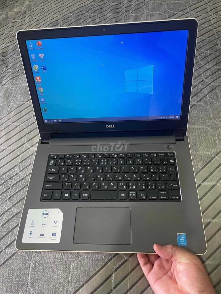 Dell Laptop i3 8GB/128GB Trắng. Mua bán Laptop tại Thành phố Tân An Long An được đăng bởi Cao lop top hình 1