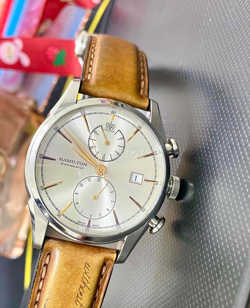 Hamilton chrono H324160 - Size 42mm thuỵ sỹ