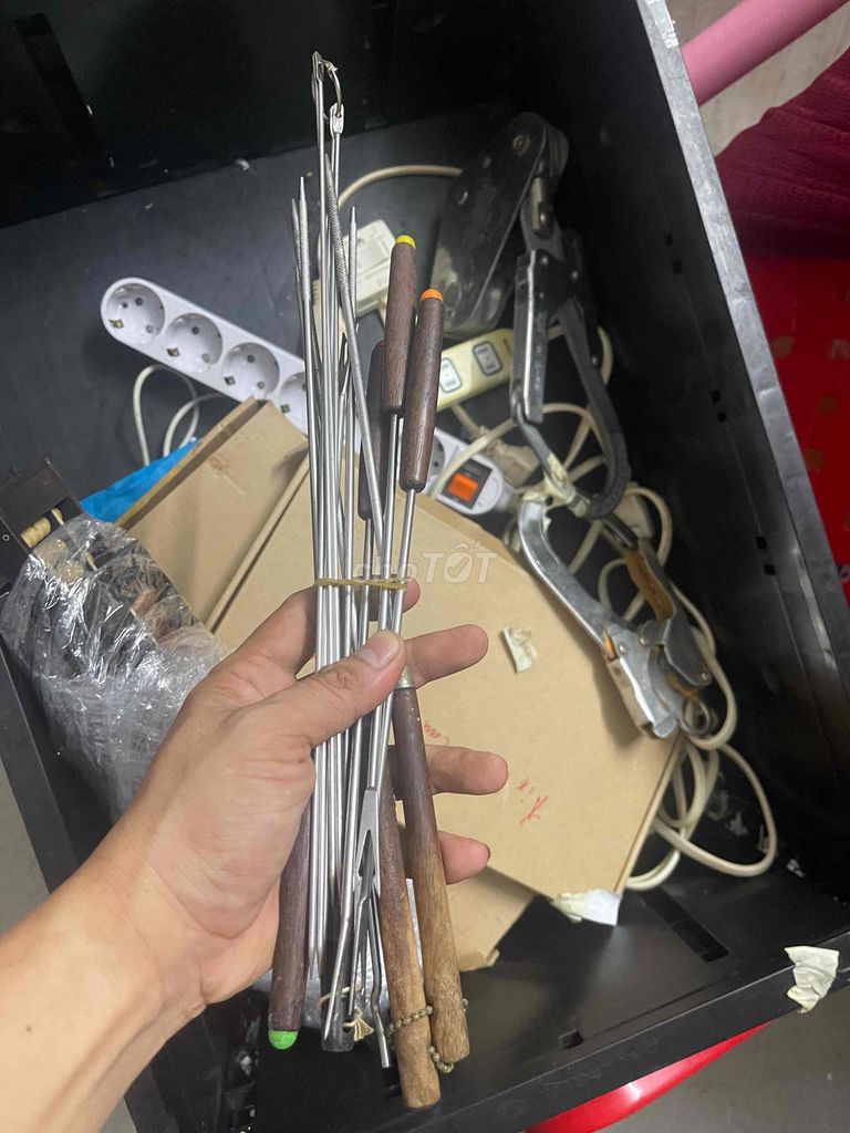 Que xiên nướng Thép thực phẩm Nhật Bản an toàn. Mua bán Dụng cụ nhà bếp tại Quận Phú Nhuận Tp Hồ Chí Minh được đăng bởi Minh Ánh hình 1