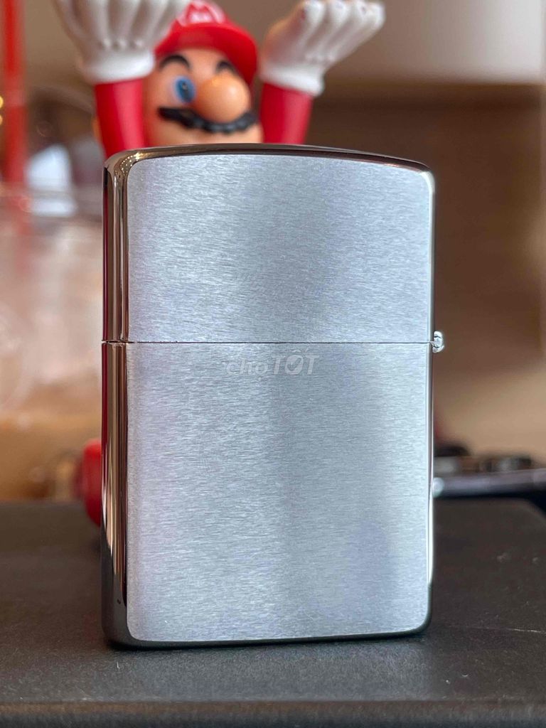 Bật lửa Zippo 1989 Classic Brushed Chrome