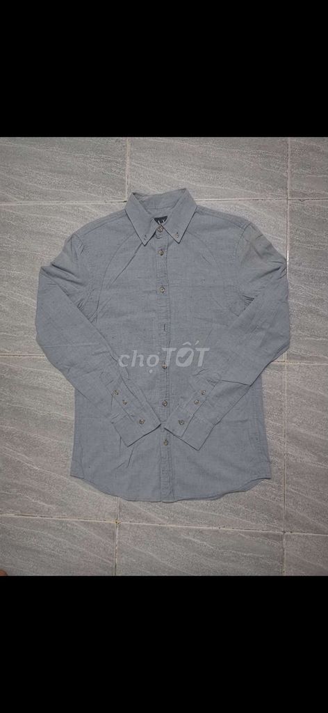 Áo sơmi Armani Exchange A/X Basic Xanh Xám size S. Mua bán Quần áo tại Quận Gò Vấp Tp Hồ Chí Minh được đăng bởi Hàng 2handsgood hình 1