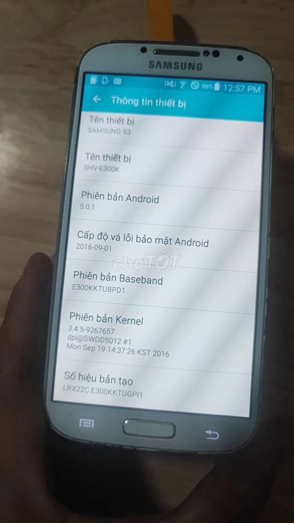 Samsung Galaxy S3 16GB Trắng. Mua bán Điện thoại tại Huyện Cẩm Thủy Thanh Hóa được đăng bởi Anh Cường hình 1