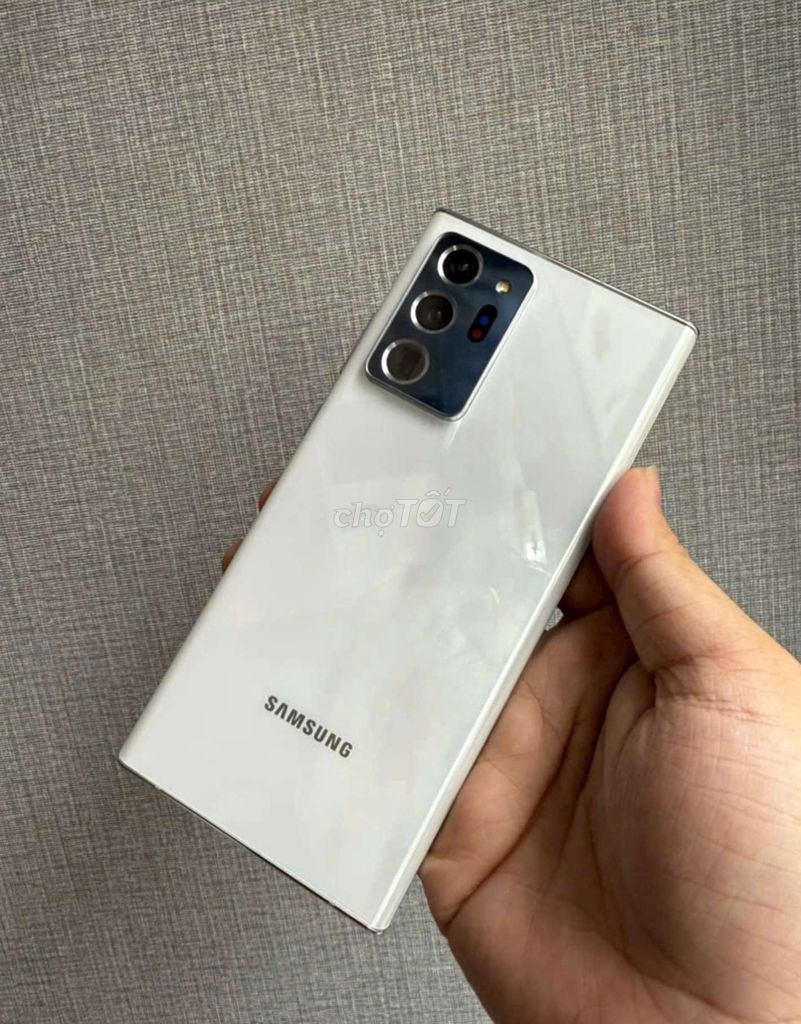 Samsung Note 20Ultra Trắng đẹp zin. Mua bán Điện thoại tại Quận Bình Tân Tp Hồ Chí Minh được đăng bởi Ngọc Tài Moile hình 1
