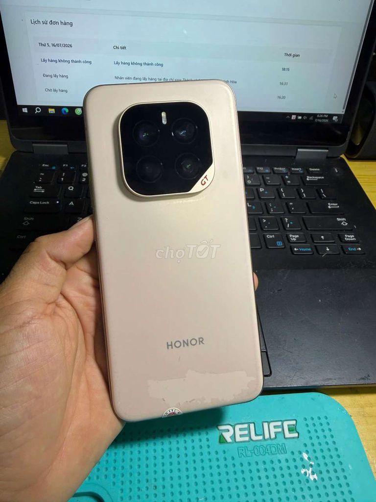 Honor GT Pro 12GB/256GB Vàng. Mua bán Điện thoại tại Huyện Tây Sơn Bình Định được đăng bởi Tây Sơn  hình 1