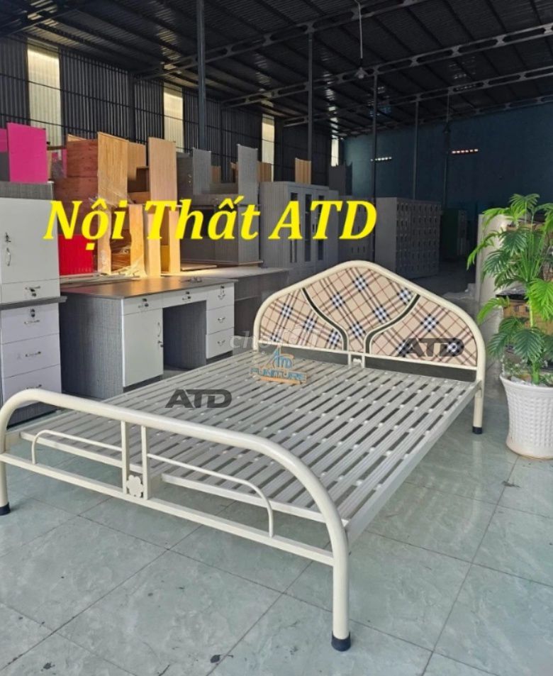 GIƯỜNG SẮT - -GIƯỜNG SẮT GIƯỜNG SẮT GIƯỜNG SẮT ĐẸP. Mua bán Giường, chăn ga gối nệm tại Thành phố Thủ Đức Tp Hồ Chí Minh được đăng bởi Nhi Nguyen Nội thất ATD hình 1