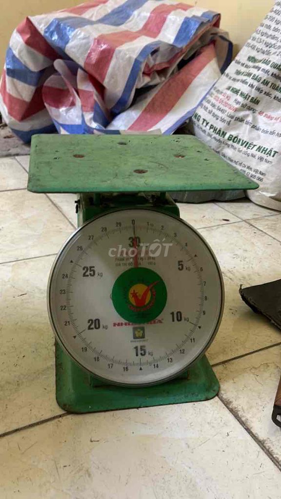 Cân đồng hồ Nhơn Hòa 30kg Xanh lá. Mua bán Nội thất, đồ gia dụng khác tại Thành phố Hồng Ngự Đồng Tháp được đăng bởi nguyễn hoài trung hình 1