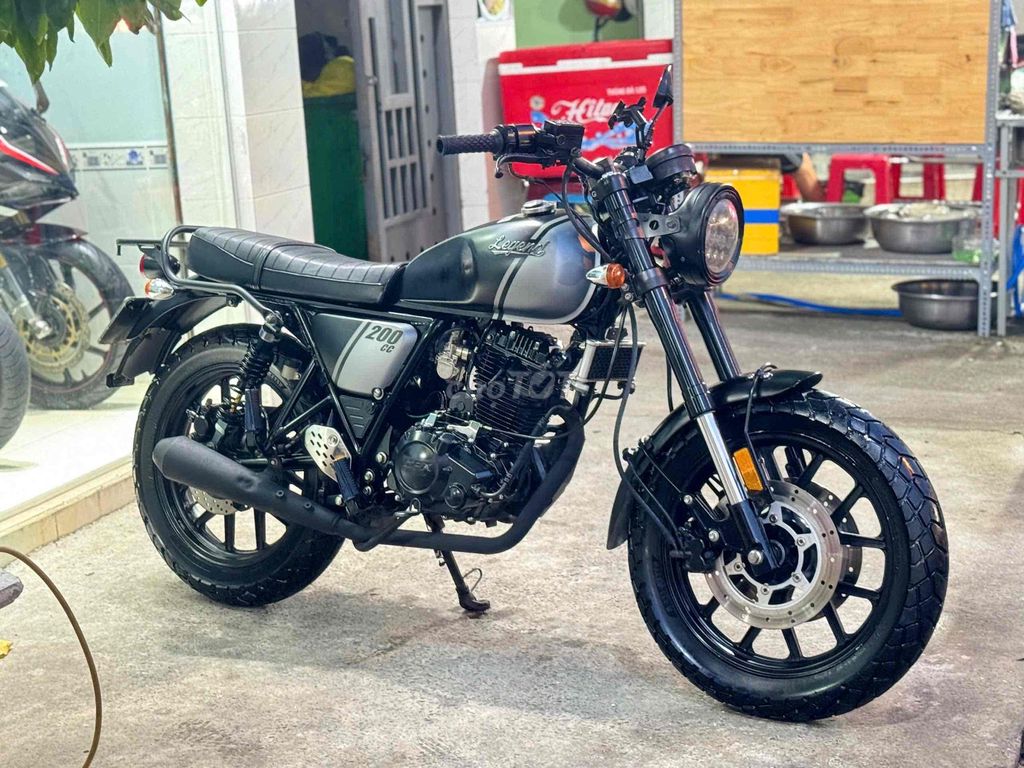 GPX Legend 200 2020 Đen Xám 28000 KM. Mua bán Xe máy tại Quận Bình Tân Tp Hồ Chí Minh được đăng bởi Việt Motor Bình Tân hình 1