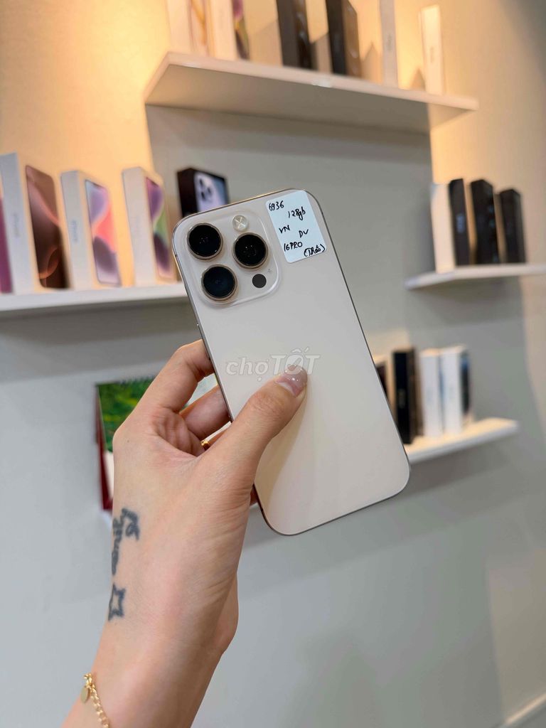 16 Pro 128Gb Vn Khay Sim Zin Full. Mua bán Điện thoại tại Quận Thanh Xuân Hà Nội được đăng bởi T Mobile  hình 1