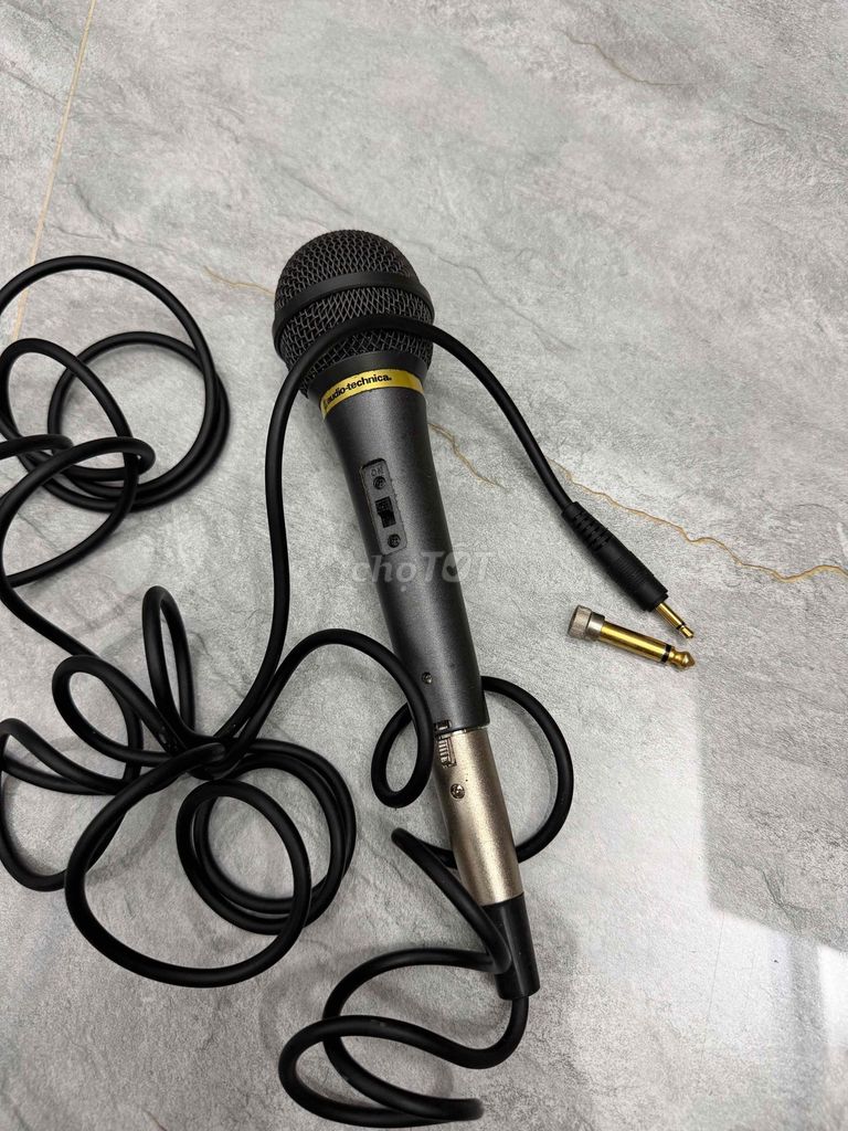 Micro Nhật Audio-Technica Đen Nguyên zin. Mua bán Tivi, Âm thanh tại Huyện Quảng Điền Thừa Thiên Huế được đăng bởi Thọ hình 1
