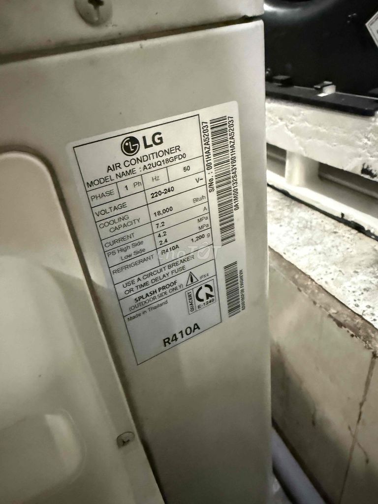 Máy lạnh LG mutil 2 giàn lạnh 1hp Inverter gas 410. Mua bán Máy lạnh, điều hoà tại Quận 12 Tp Hồ Chí Minh được đăng bởi Điện Máy Lê Phạm hình 3