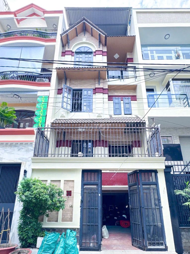 Cho Thuê Nhà Đường Nguyễn Minh Hoàng, Tân Bình ( 5x16m - 5PN,6WC )