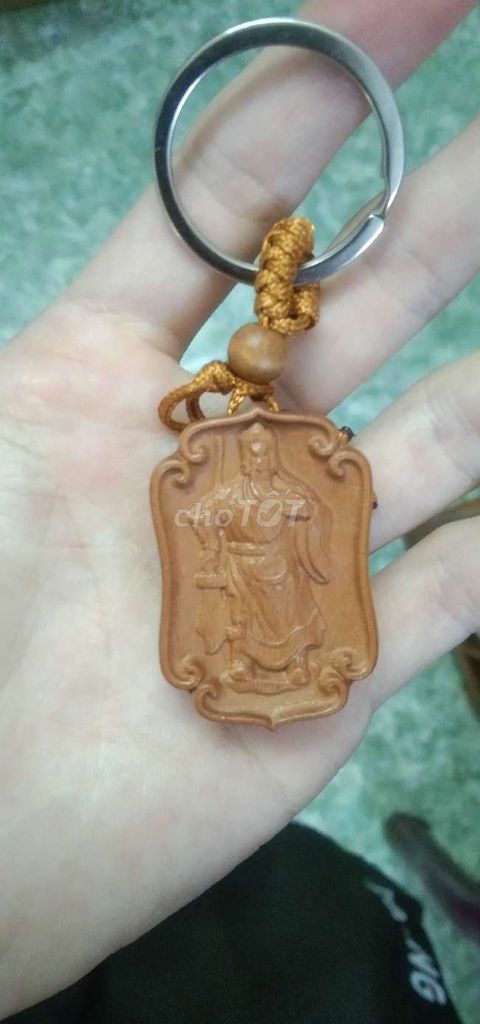 Móc khóa gỗ Quan Công. Mua bán Sở thích khác tại Quận Tân Phú Tp Hồ Chí Minh được đăng bởi Dương Minh Long hình 1