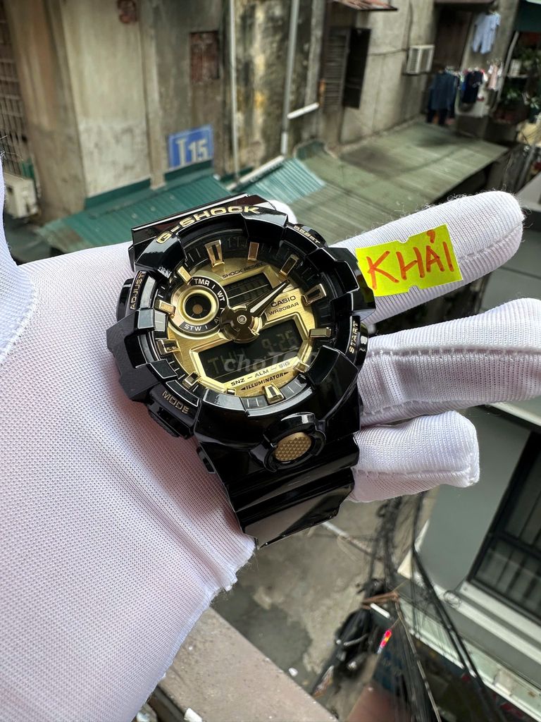 Casio G-shock GA-710GB-1A, Còn rất đẹp