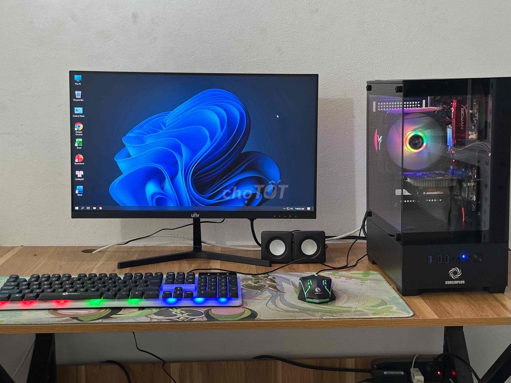 Bộ PC gaming Core i5/8GB/128GB màn 24 inch 100Hz. Mua bán Máy tính để bàn tại Huyện Thuỷ Nguyên Hải Phòng được đăng bởi PC Thông Thái hình 1