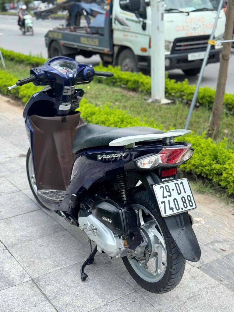 Honda Vision, синий, оригинальный скутер