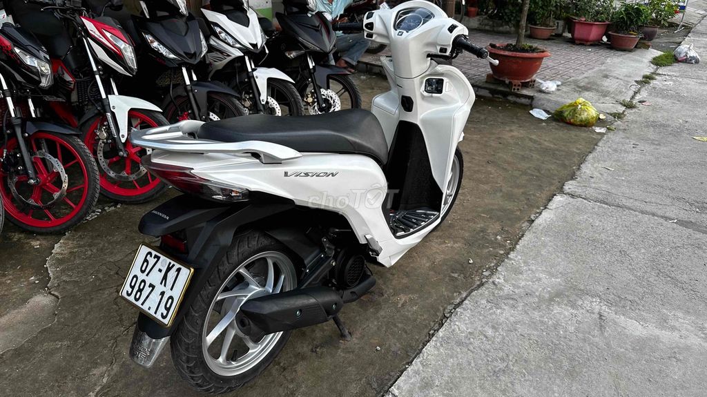 Honda Vision 2021 trắng đen ( hỗ trợ góp ). Mua bán Xe máy tại Huyện Chợ Mới An Giang được đăng bởi Cửa hàng xe Thiên Phước 2 hình 18