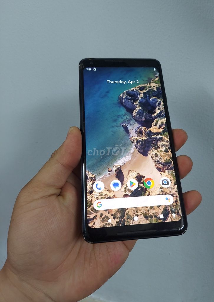 Google Pixel 2XL chỉ bị nứt kính tí ngay góc. Mua bán Điện thoại tại Quận Bình Thạnh Tp Hồ Chí Minh được đăng bởi Hải Triều hình 1