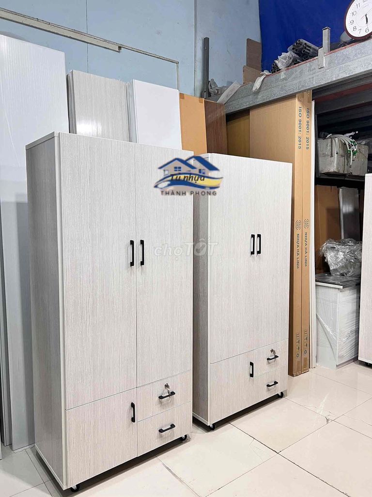 Tủ quần áo Nhựa Đài Loan Vân gỗ sồi 83x1m80. Mua bán Tủ, kệ gia đình tại Thành phố Thủ Đức Tp Hồ Chí Minh được đăng bởi Ngọc Lan hình 1