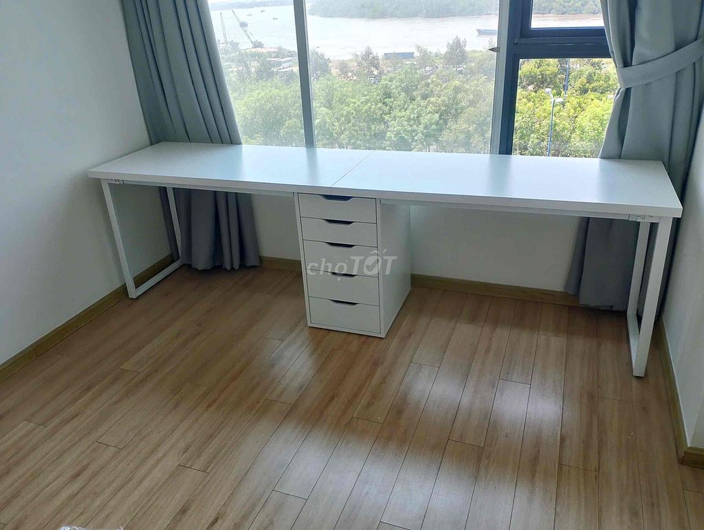 BÀN LÀM VIỆC 2M4 ( 2 CHỖ NGỒI ) FREESHIP. Mua bán Bàn ghế tại Thành phố Thủ Đức Tp Hồ Chí Minh được đăng bởi Nội Thất SouThen hình 5