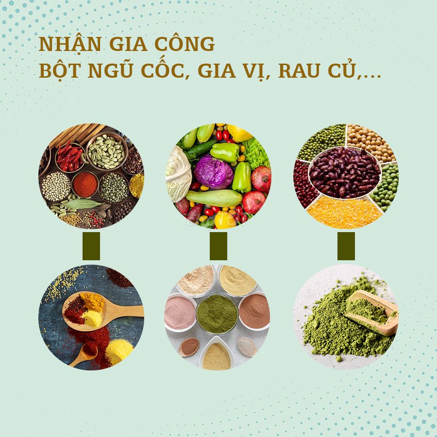 Dịch Vụ Gia Công Thực Phẩm Theo Yêu Cầu