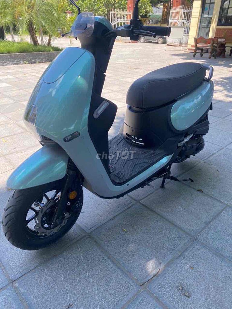 SYM Attila 2025 Бирюзовый 8530 миль