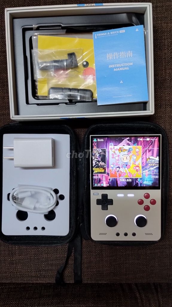 TRIMUI Brick Pro 2026 Xám 64GB(hãng). Mua bán Thiết bị chơi game tại Quận 1 Tp Hồ Chí Minh được đăng bởi HVũ hình 1