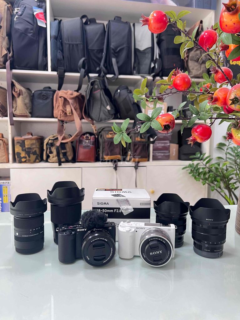 Sony ZVE10 kèm kit. sigma 18-50 giá tốt