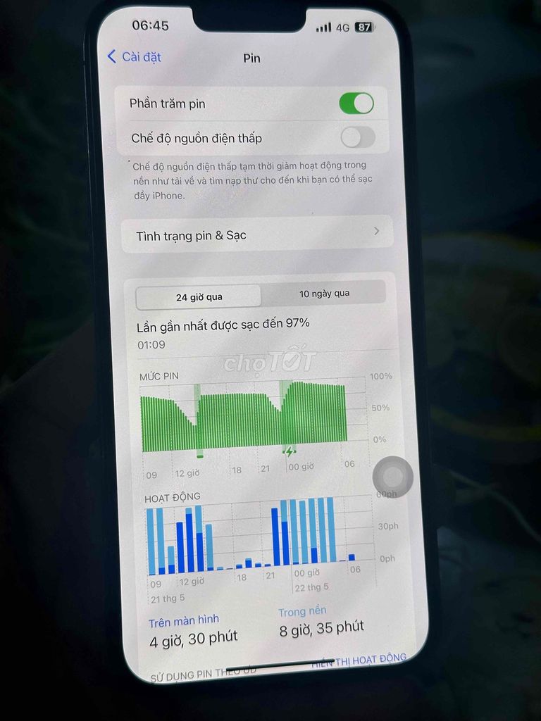 cần pass lại iphone 13 promax lock 128 gb máy LL/A. Mua bán Điện thoại tại Thành phố Thuận An Bình Dương được đăng bởi Hải hình 3