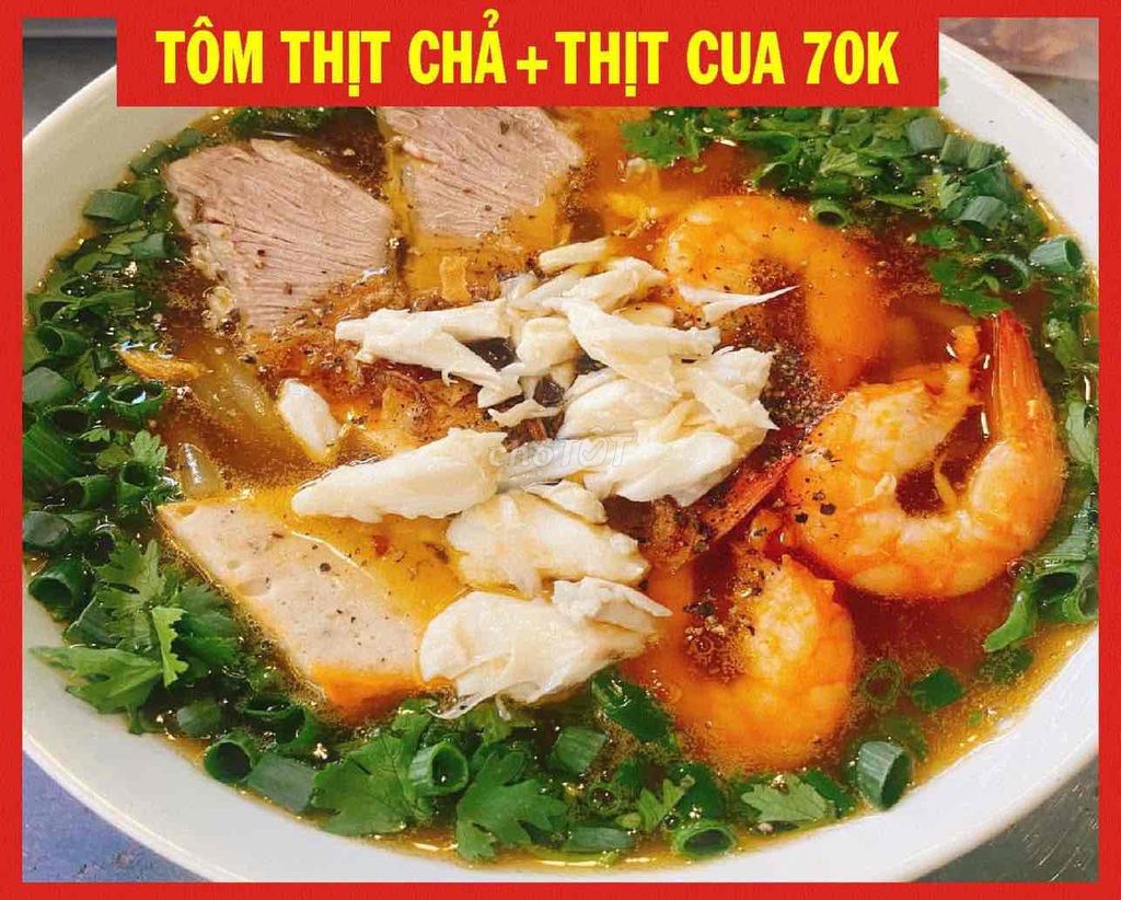 Bánh Canh Cua - Xôi Gà Ta Nướng