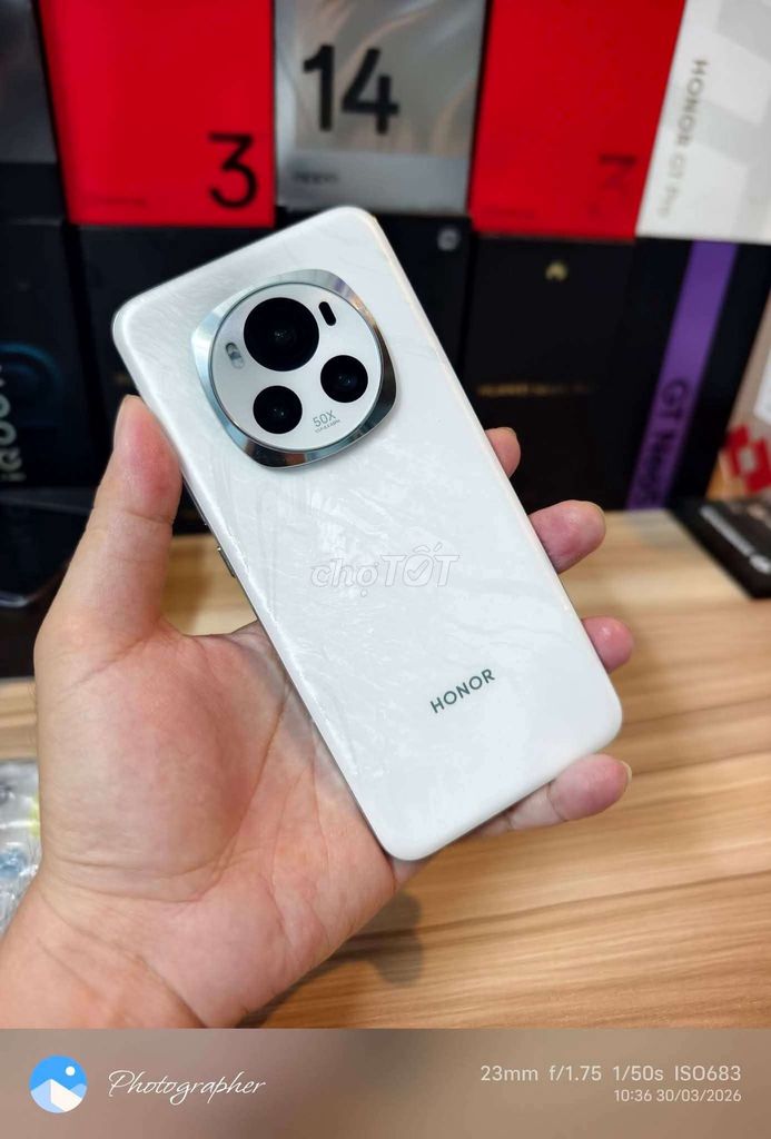 Honor Magic 6 16/512GB Trắng. Mua bán Điện thoại tại Thành phố Thuận An Bình Dương được đăng bởi MB hình 1