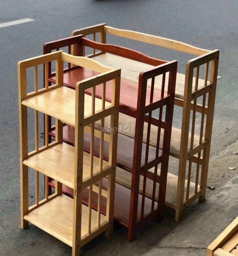 Kệ sách gỗ tự nhiên đa năng. Mua bán Tủ, kệ gia đình tại Quận Tân Phú Tp Hồ Chí Minh được đăng bởi Tổng Kho Nội Thất Hải Đăng hình 1