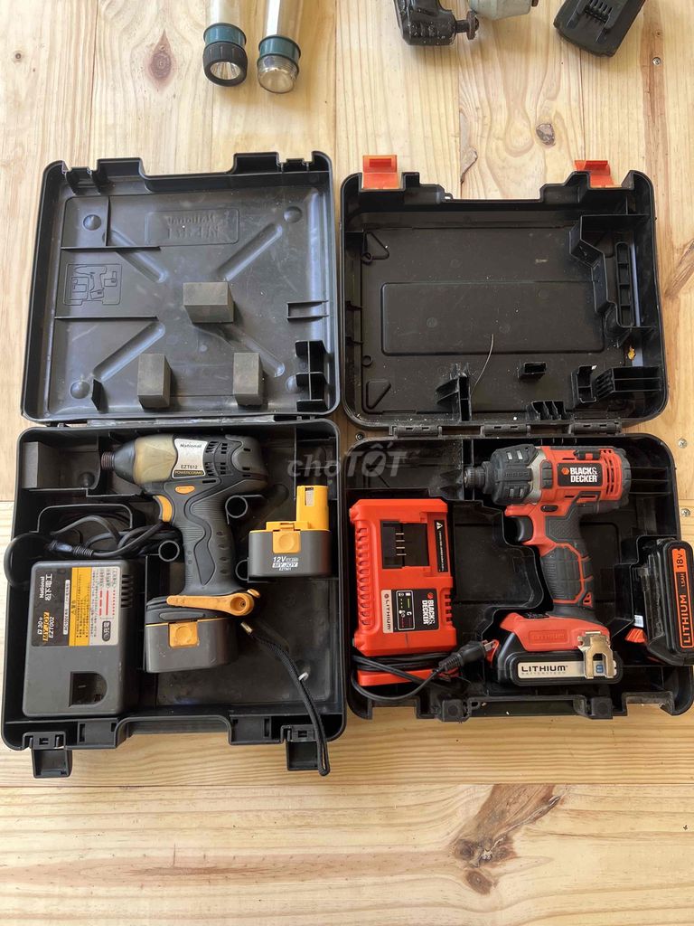 Máy bắn vít Black&Decker và National. Mua bán Đồ chuyên dụng, Giống nuôi trồng tại Thành phố Bến Tre Bến Tre được đăng bởi Nhật bãi giá tốt hình 1