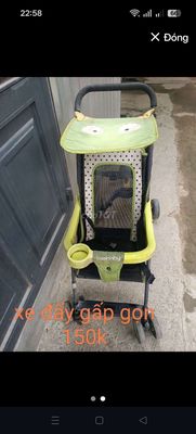 Xe đẩy Seebaby Xanh lá Gấp gọn - 134941841
