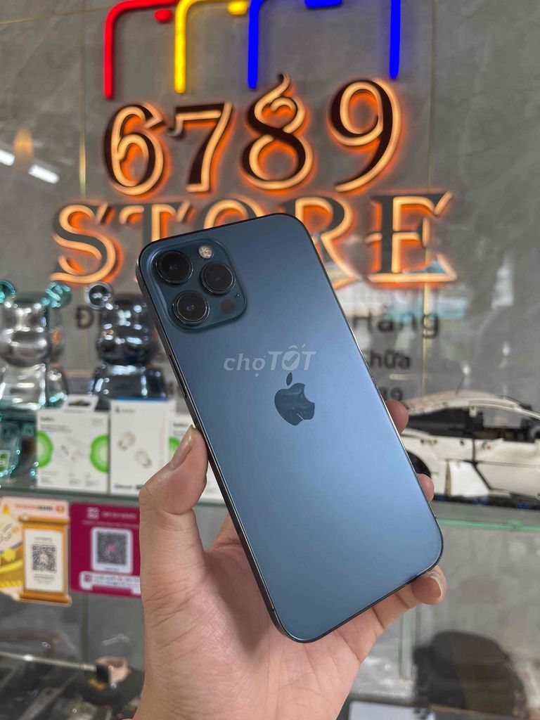 Apple iPhone 12 Pro Max 128GB Xanh 97%. Mua bán Điện thoại tại Thành phố Thủ Đức Tp Hồ Chí Minh được đăng bởi 6789 Store  hình 1