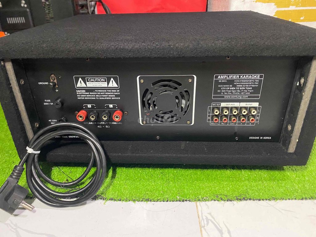 Amply Nanomax Pro-99i đẹp zin, hát tốt karaoke hay. Mua bán Tivi, Âm thanh tại Huyện Mỏ Cày Nam Bến Tre được đăng bởi Hồ Audio MCN Bến Tre hình 5