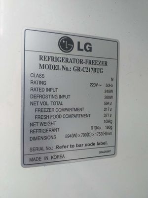 Tủ lạnh LG side by side. Mua bán Tủ lạnh tại Thành phố Thủ Đức Tp Hồ Chí Minh được đăng bởi Phong Khiết Tâm  Sóng Thần