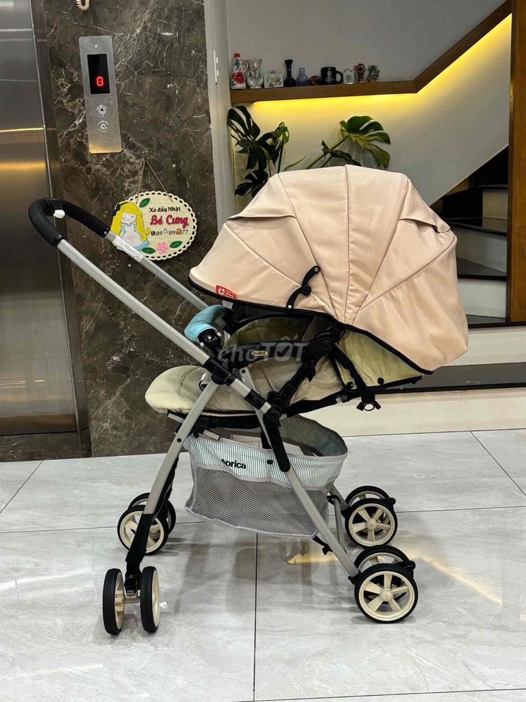 Xe đẩy Aprica Luxuna Light 2cas kem. Mua bán Mẹ và bé tại Thành phố Thủ Đức Tp Hồ Chí Minh được đăng bởi Nguyễn hoàng ngọc uyên hình 1