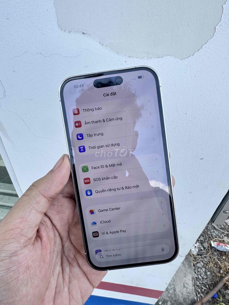 14Pro Trắng 128gb Qte Zin Áp đẹp keng🦉. Mua bán Điện thoại tại Thành phố Vĩnh Long Vĩnh Long được đăng bởi Táo Giá Sĩ hình 1