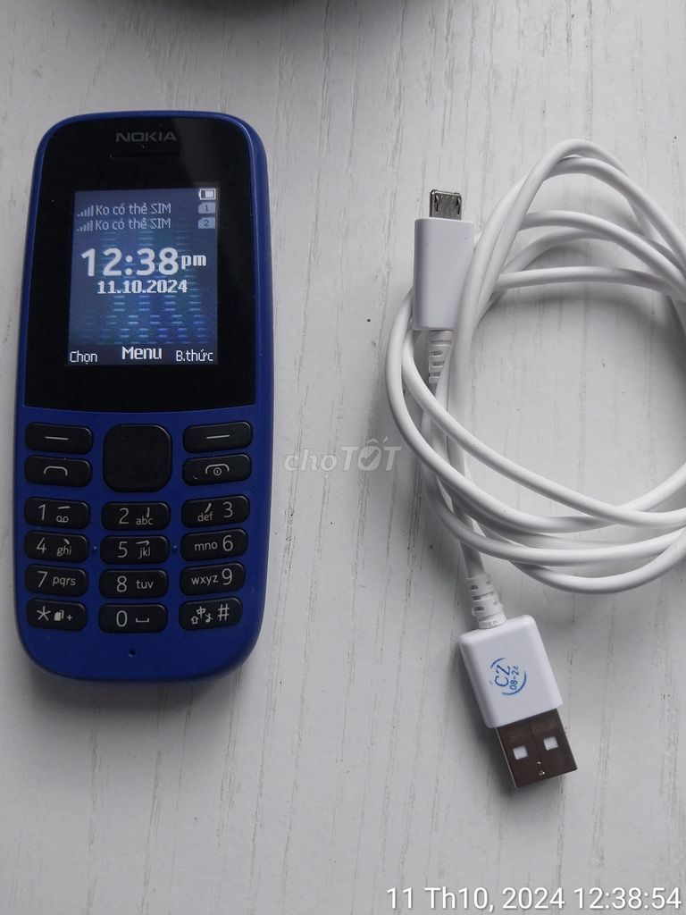 Cần bán cục gạch Nokia 105 2 sim: 100k