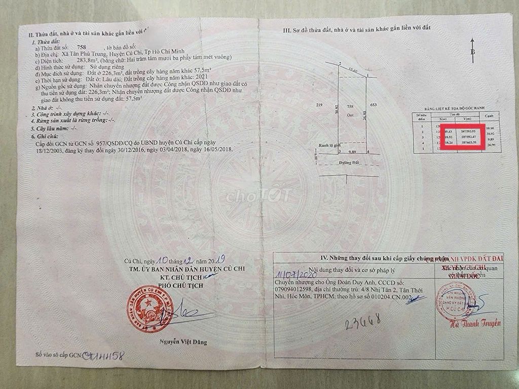 BÁN ĐẤT TÂN PHÚ TRUNG – CỦ CHI - ảnh 5