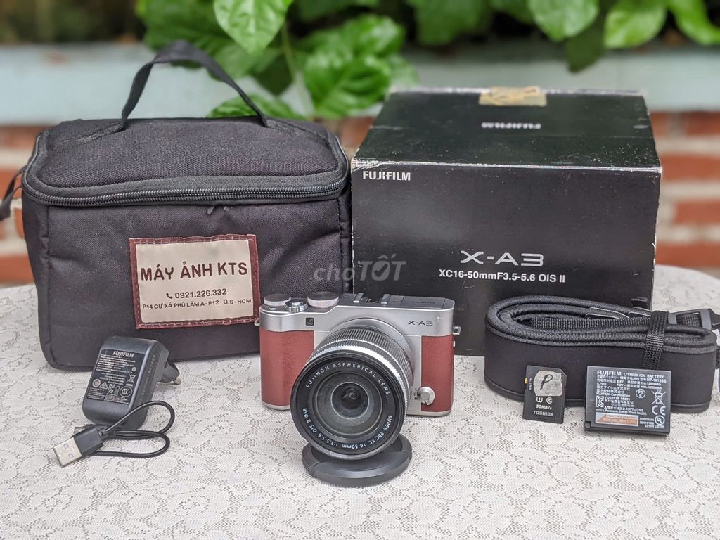 [Máy ảnh KTS] Fujifilm XA3 Nâu kèm lens 16-50MM. Mua bán Máy ảnh, Máy quay tại Quận 6 Tp Hồ Chí Minh được đăng bởi may anh KTS hình 1