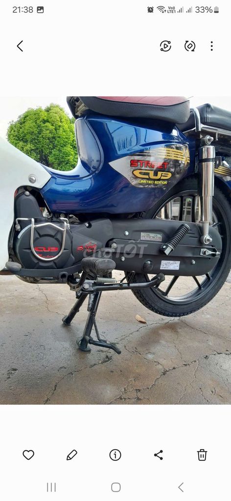 CUB 50cc cho học sinh. Mua bán Xe máy tại Quận Bình Tân Tp Hồ Chí Minh được đăng bởi Dung Lai hình 4