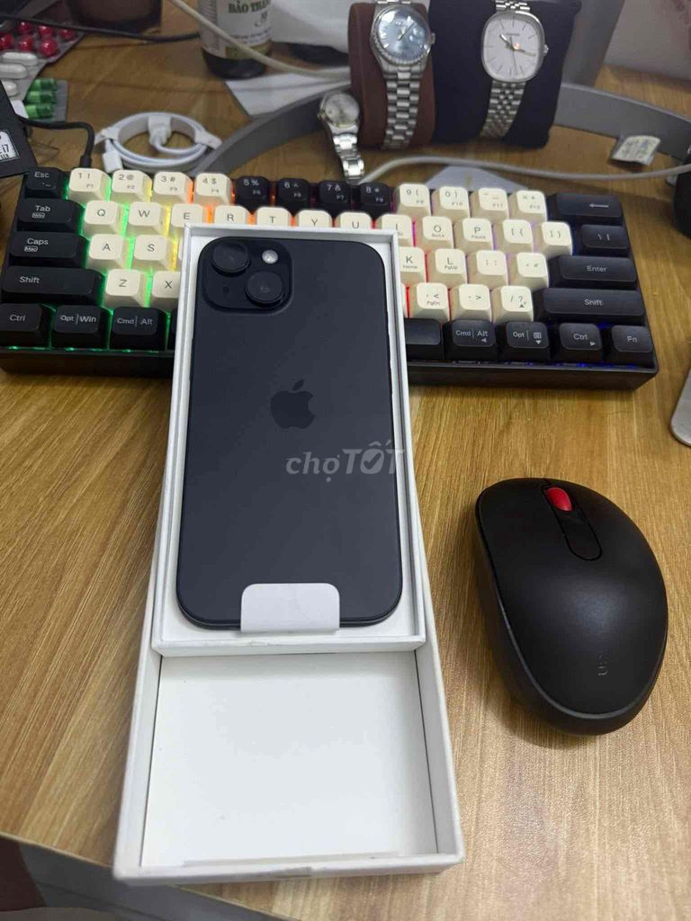 iPhone 15 128GB Đen MDM quốc tế. Mua bán Điện thoại tại Quận Nam Từ Liêm Hà Nội được đăng bởi Hùng Nguyen hình 1
