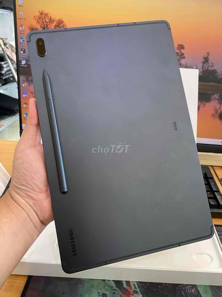 SAMSUNG TAB S7 FE CÓ 4G FULL BOX BÚT SPEN