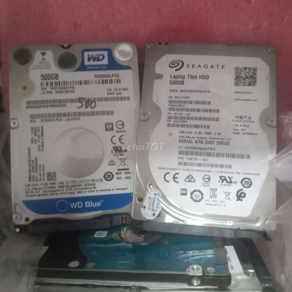 Ổ CỨNG 320GB,500GB,1T HDD LAPTOP ,SỨC KHỎE TỐT