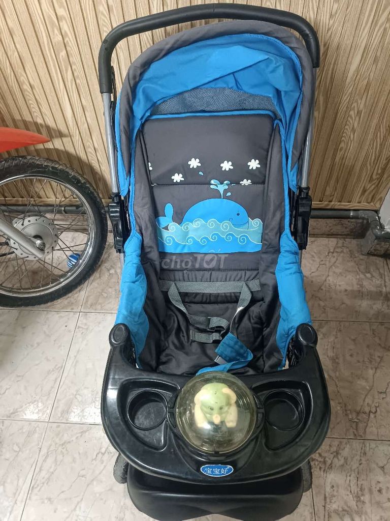Xe đẩy em bé Gấp gọn 2 chiều Xanh dương. Mua bán Mẹ và bé tại Quận 12 Tp Hồ Chí Minh được đăng bởi Lê Toàn hình 1