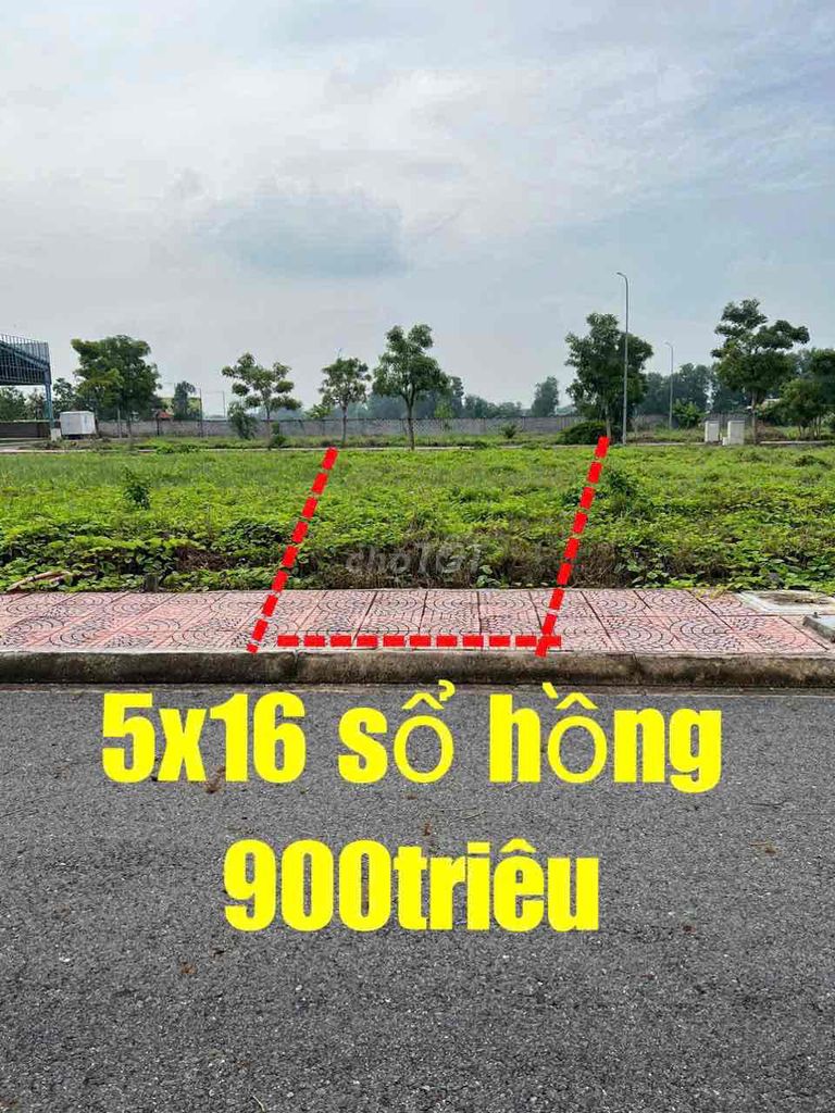 Đất kdc Young Tow 5x16m giá ngộp 900tr SHR